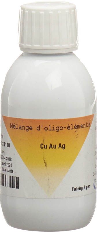 Oligopharm Ernährungs-Komplex C24 Cu Au Ag 150ml