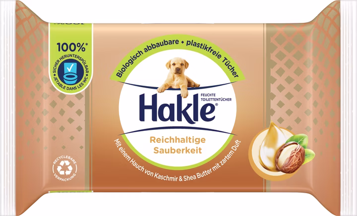 Hakle Feucht Reichhaltige Sauberkeit Shea Butter Refill 12 x 38 Stück
