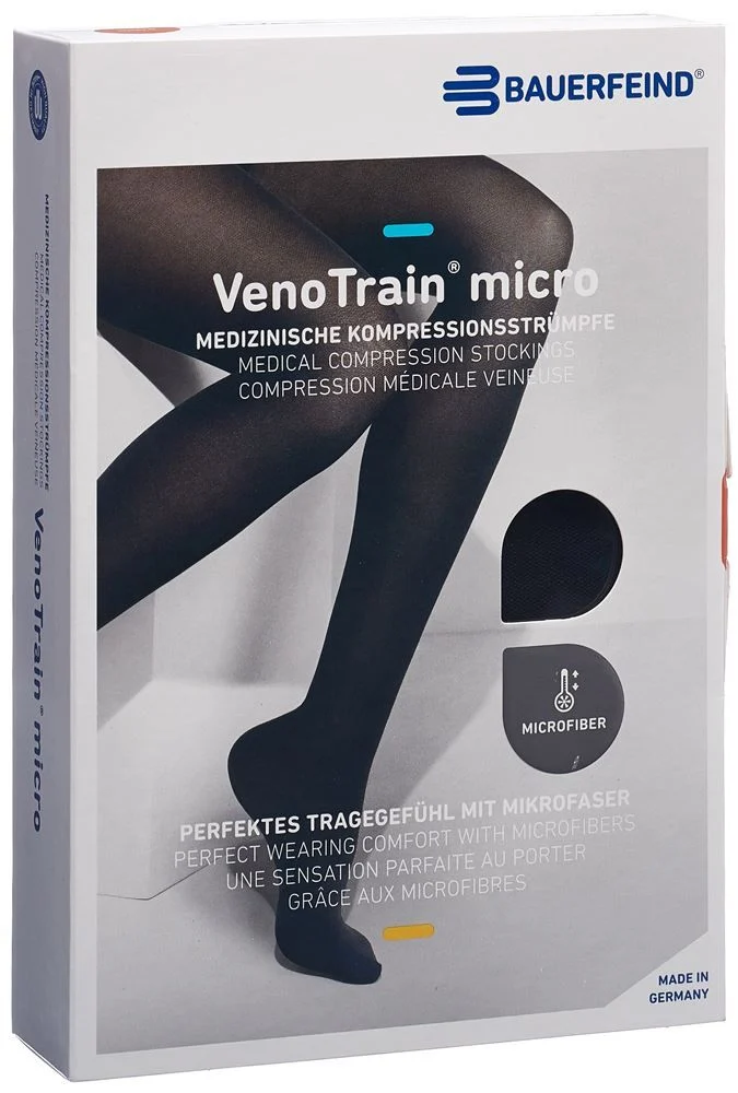 Bauerfeind VT MICRO ATU KKL2 M p/l Fuss offen schwarz