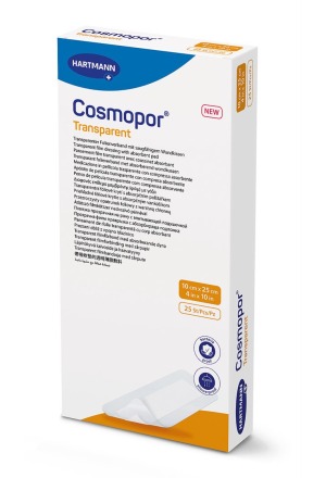 COSMOPOR transparent 10x25cm steril 25 Stück