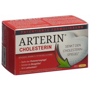 ARTERIN Cholesterin Tabletten 90 Stück ARTERIN Cholesterin Tabletten 90 Stück