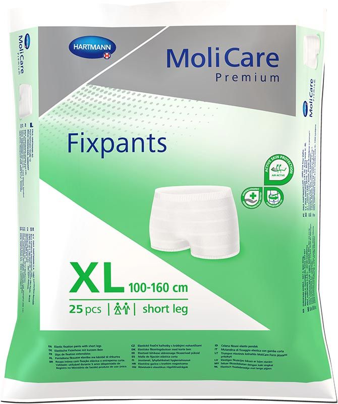 MOLICARE Premium Fixpants shortleg XL 25 Stück