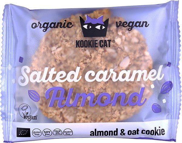 KOOKIE CAT Salted Caramel Almond Cookie 50g