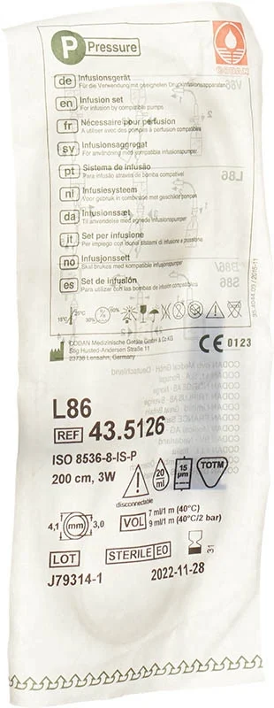 CODAN Infusionsbest L86-3W 3-Weghahn Rückstromsper