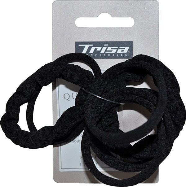 Trisa Haargummi schwarz ohne Metal ass 10 Stück