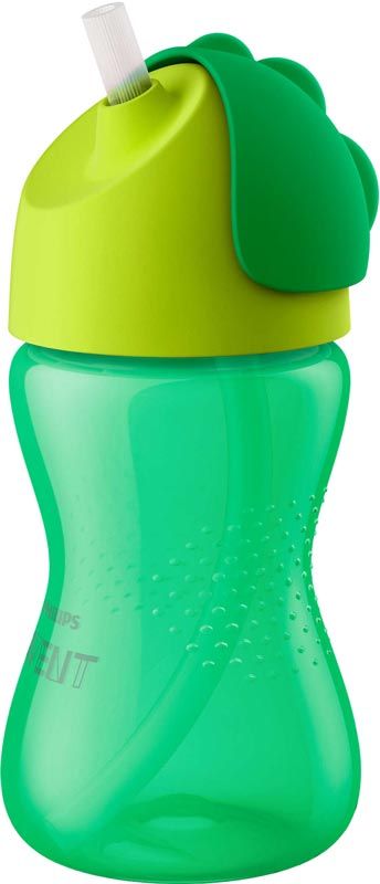 Philips AVENT Strohhalm-Becher 300ml Boy grün