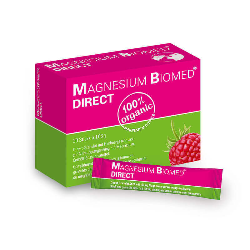 Magnesium BioMed® direct Stick 30 Stück Magnesium BioMed® direct Stick 30 Stück