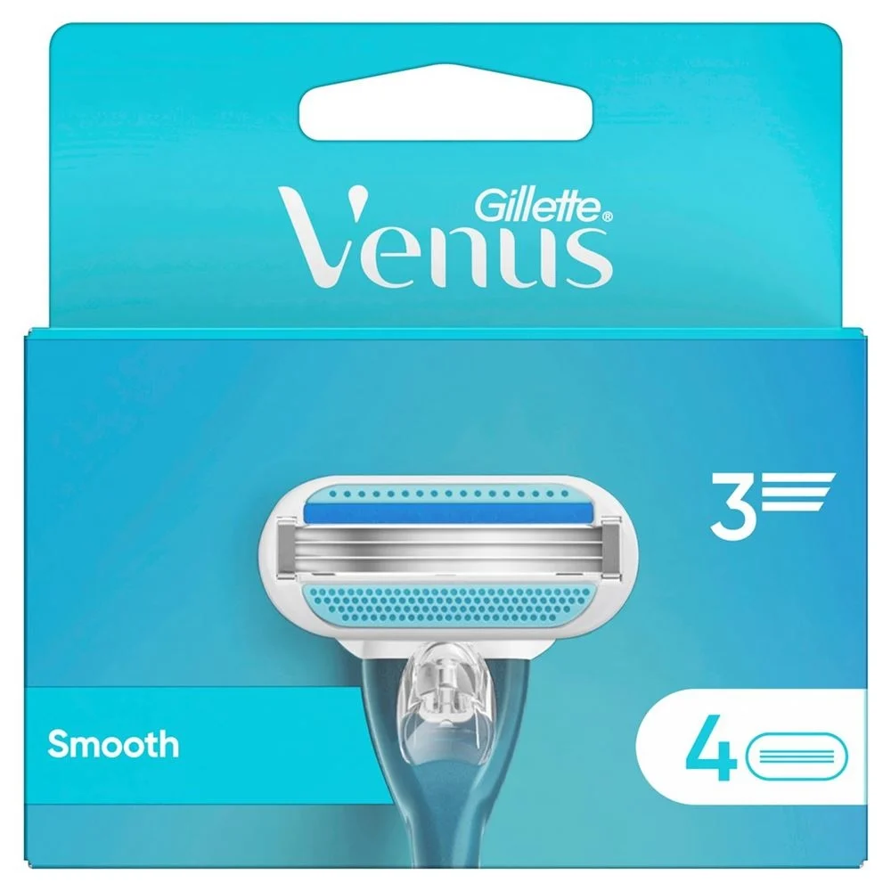 Gillette Venus Smooth Sen Systemkl 4 Stück