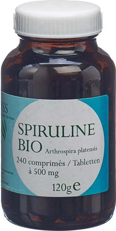 SPIRULINE Bio 500mg Tabletten 240 Stück SPIRULINE Bio 500mg Tabletten 240 Stück