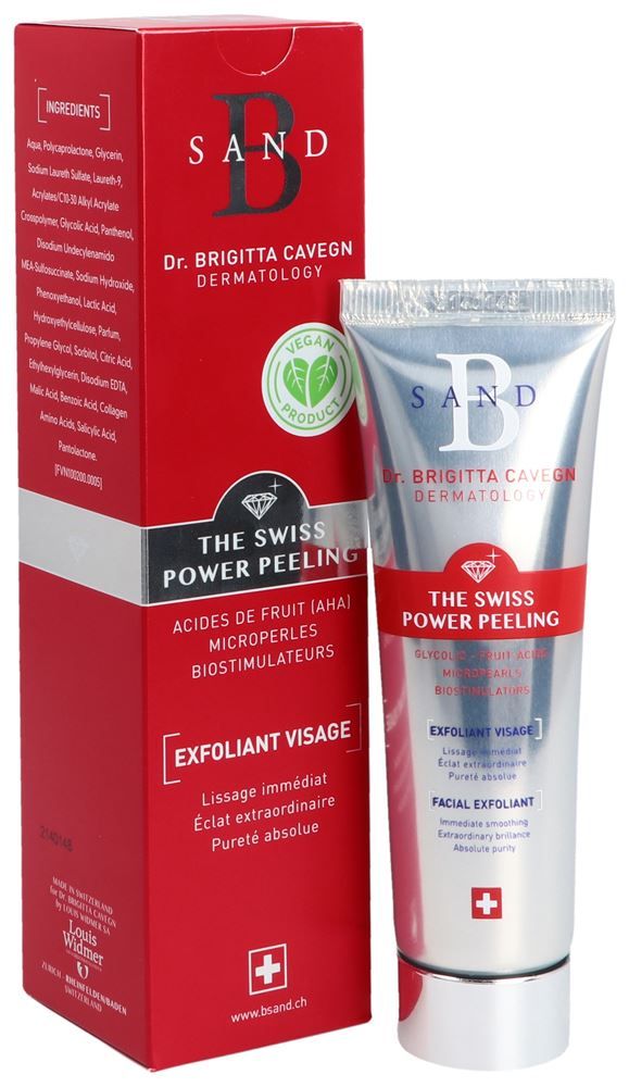 B SAND The Swiss Power Peeling Tube 50ml B SAND The Swiss Power Peeling Tube 50ml