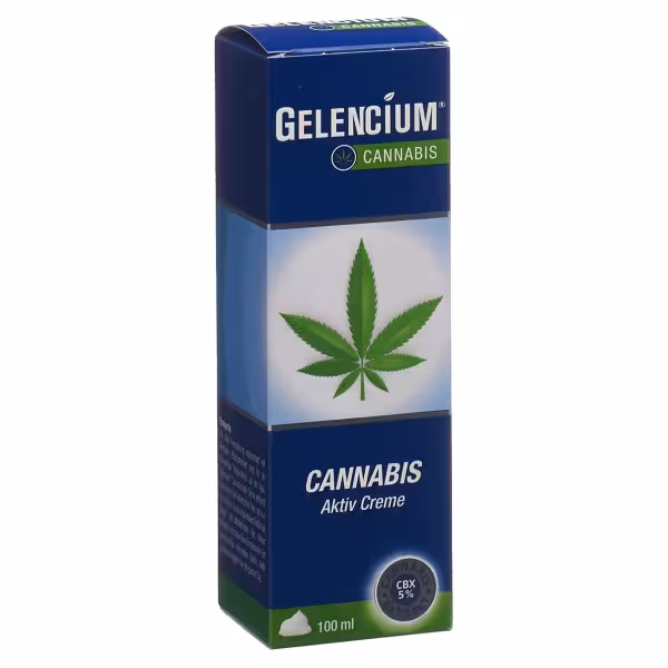 GELENCIUM Cannabis Aktiv Creme Dispenser 100ml