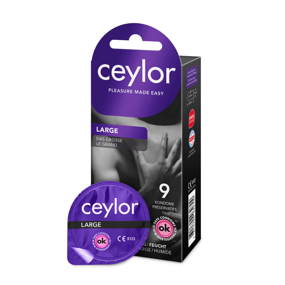 ceylor® Large Präservativ 9 Stück ceylor® Large Präservativ 9 Stück