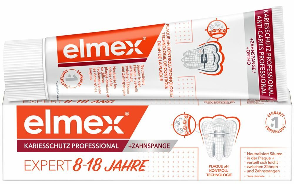 ELMEX KARIESSCHUTZ PROF ORTHO Zahnpasta 75ml ELMEX KARIESSCHUTZ PROF ORTHO Zahnpasta 75ml
