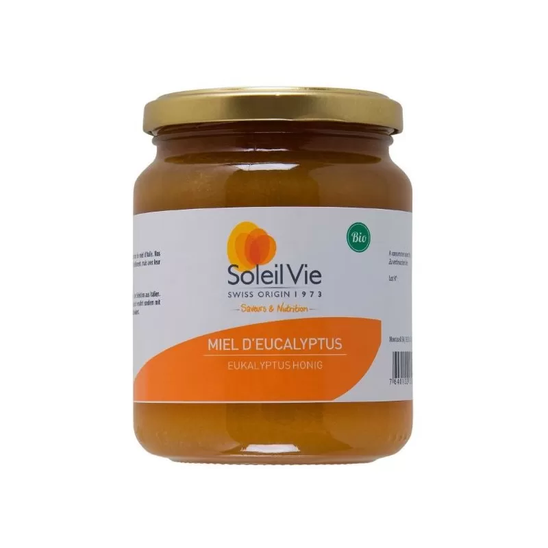 SOLEIL VIE Eukalyptushonig Bio 500g