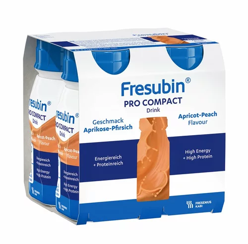 Fresubin Pro Compact Aprikose-Pfirsich 4 x 125ml