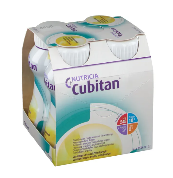 CUBITAN Trinknahrung Vanille 4 x 200ml CUBITAN Trinknahrung Vanille 4 x 200ml