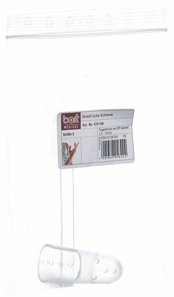 BORT Stack'sche Schiene Gr2 transparent BORT Stack'sche Schiene Gr2 transparent