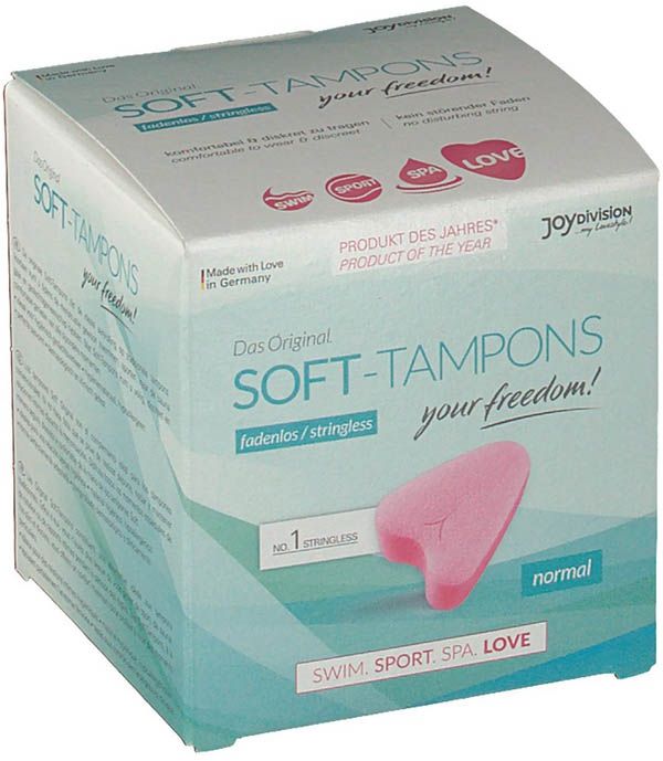 Soft-Tampons normal 3 Stück