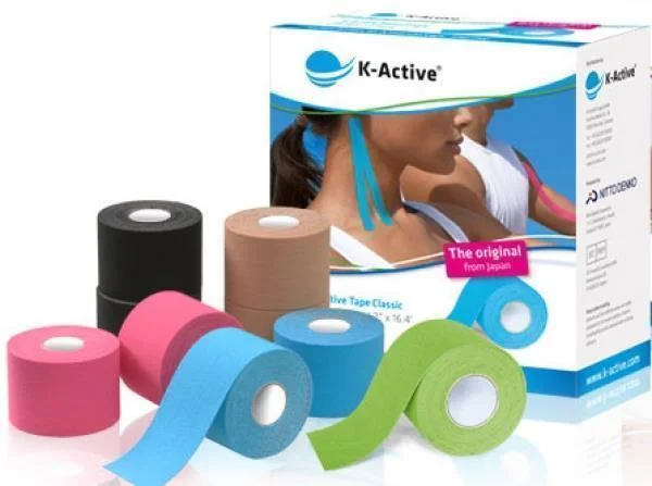 K-Active Kinesiology Tape Classic 5cmx5m beige wasserabweisend 6 Stück K-Active Kinesiology Tape Classic 5cmx5m beige wasserabweisend 6 Stück