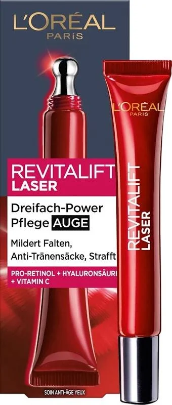 L'OREAL PARIS RevitaLift Laser X3 A-A Auge 15ml