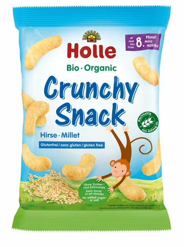 HOLLE Bio-Crunchy Snack Hirse 25g