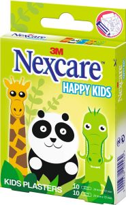 3M Nexcare Kinderpflaster Happy Kids Animals 20 Stück 3M Nexcare Kinderpflaster Happy Kids Animals 20 Stück