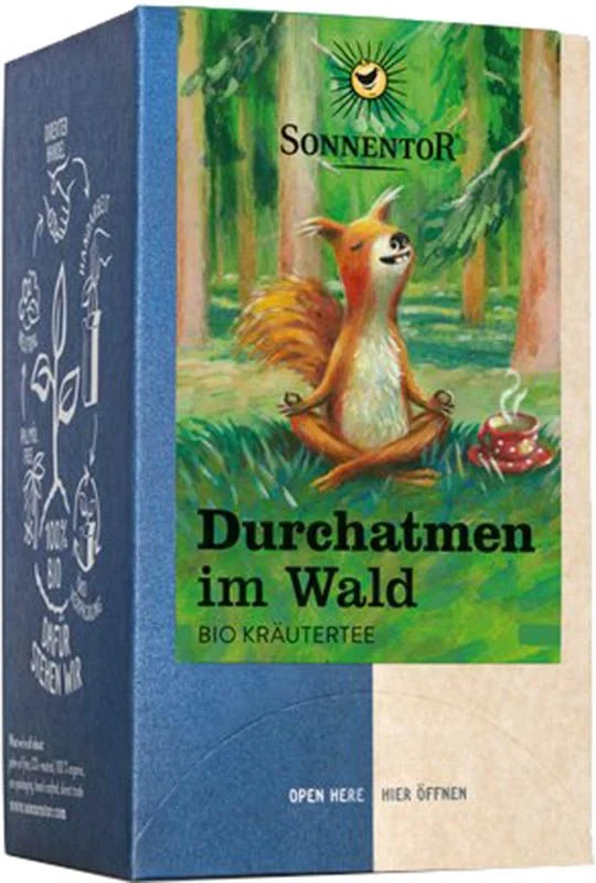 SONNENTOR Durchatmen im Wald Tee BIO Btl 18 Stück SONNENTOR Durchatmen im Wald Tee BIO Btl 18 Stück