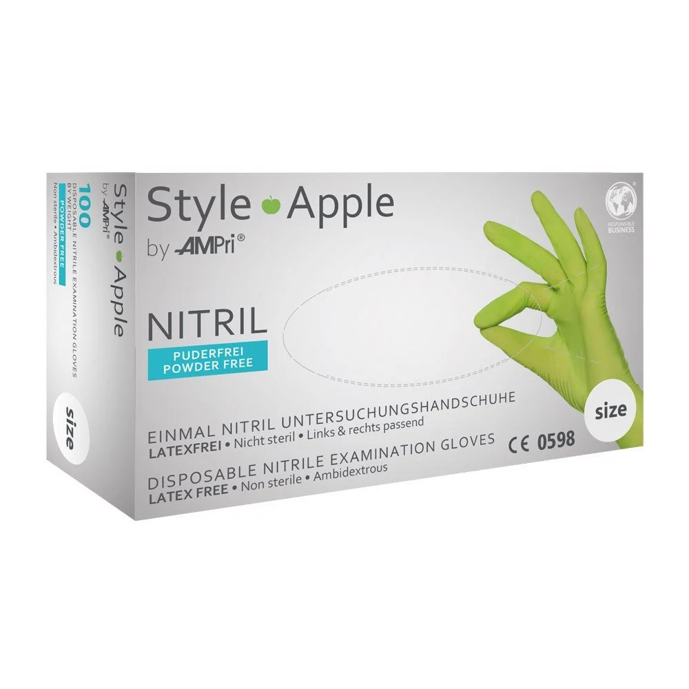 Ampri Nitril HS Style L Apple Box 100 Stück