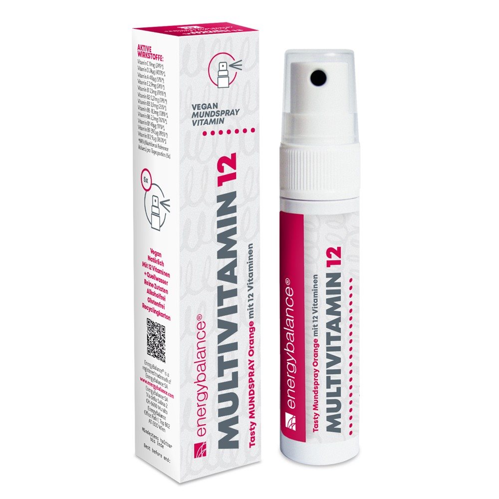 ENERGYBALANCE Multivitamin 12 Mundspray Orange 25ml
