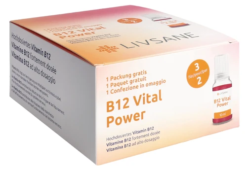 LIVSANE Vitamin B12 Vital Power Pro DE/FR/IT 3 x 10ml