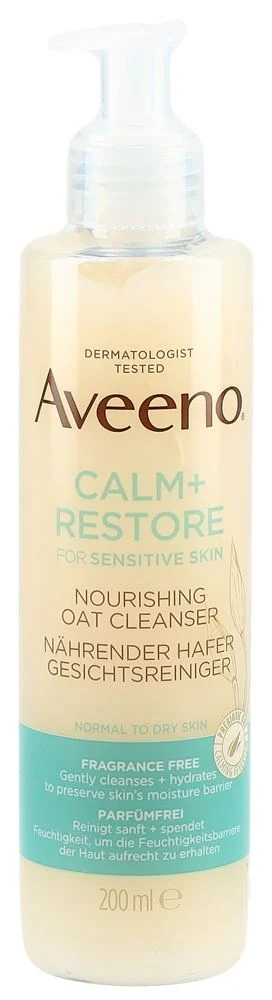 AVEENO Calm + Restore Gesichtsreinigung Hafer 200 ml