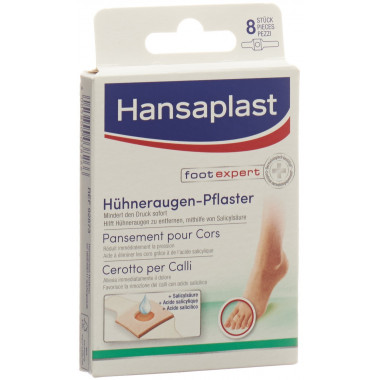 Hansaplast Footcare Hühneraugenpflaster 8 Stück Hansaplast Footcare Hühneraugenpflaster 8 Stück