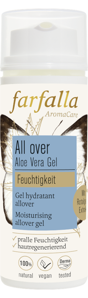 FARFALLA Feuchtigkeitsgel Aloe Vera 50ml FARFALLA Feuchtigkeitsgel Aloe Vera 50ml