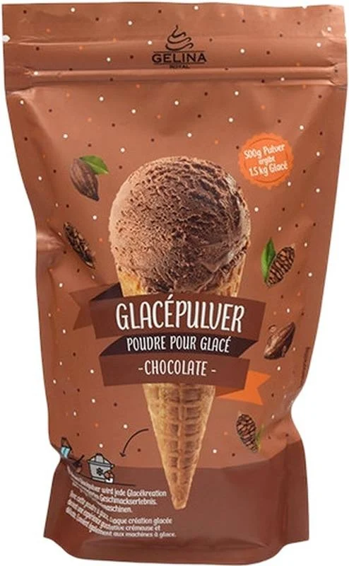 GELINA Royal Glacepulver Schokolade 500g