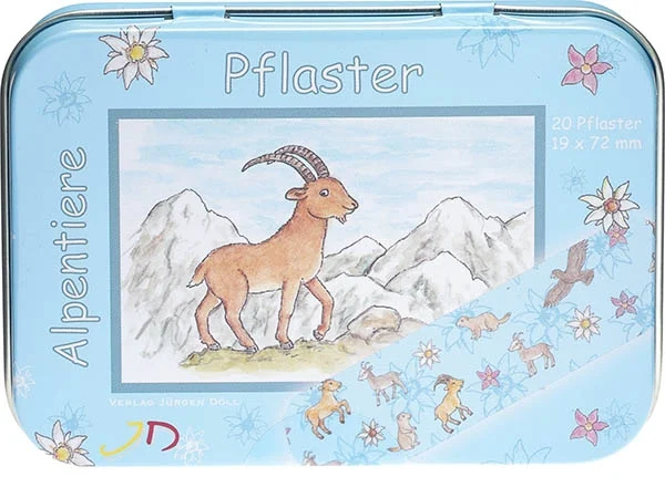 DOELL Heftpflaster 19 x 72 mm Alpentiere 20 Stück