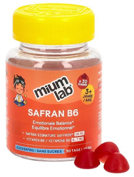 MiumLab Kids Gummies Safran B6 30 Stück