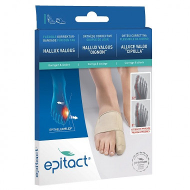 Epitact flexible Korrekturbandage Hallux valgus TAG L 23-24.5cm Epitact flexible Korrekturbandage Hallux valgus TAG L 23-24.5cm