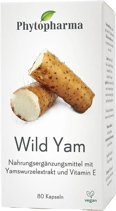 Phytopharma Wild Yam Kapseln 80 Stück