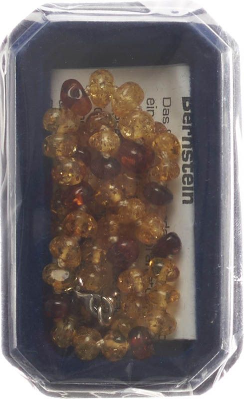 AMBERSTYLE Bernstein 32cm citrin cognac Karab