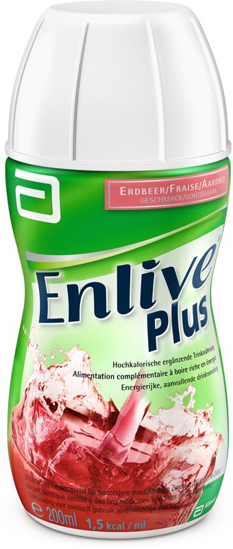 ENLIVE Plus Erdbeer 200ml ENLIVE Plus Erdbeer 200ml