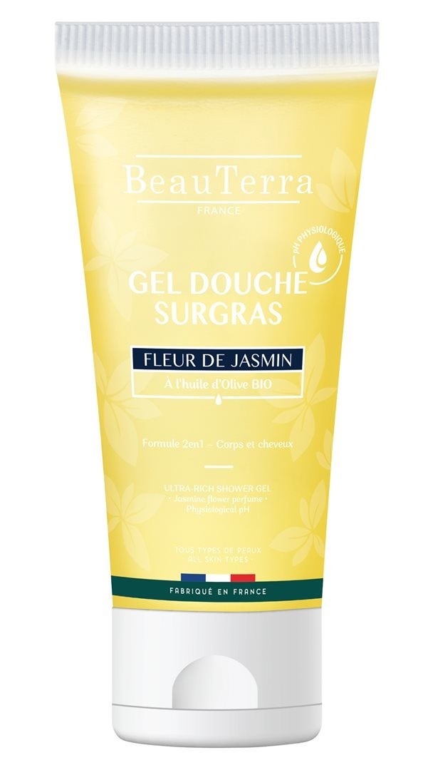 BeauTerra reichhaltiges Duschgel Jasminblüte 200ml BeauTerra reichhaltiges Duschgel Jasminblüte 200ml