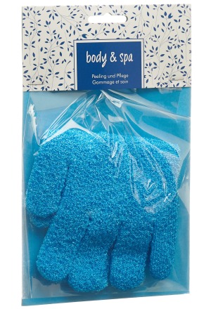 Herba Peelinghandschuh türkis 1 Paar