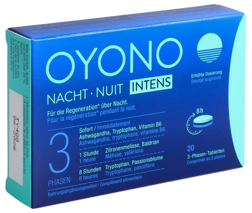 OYONO Nacht N Tabl Intens 20 Stück