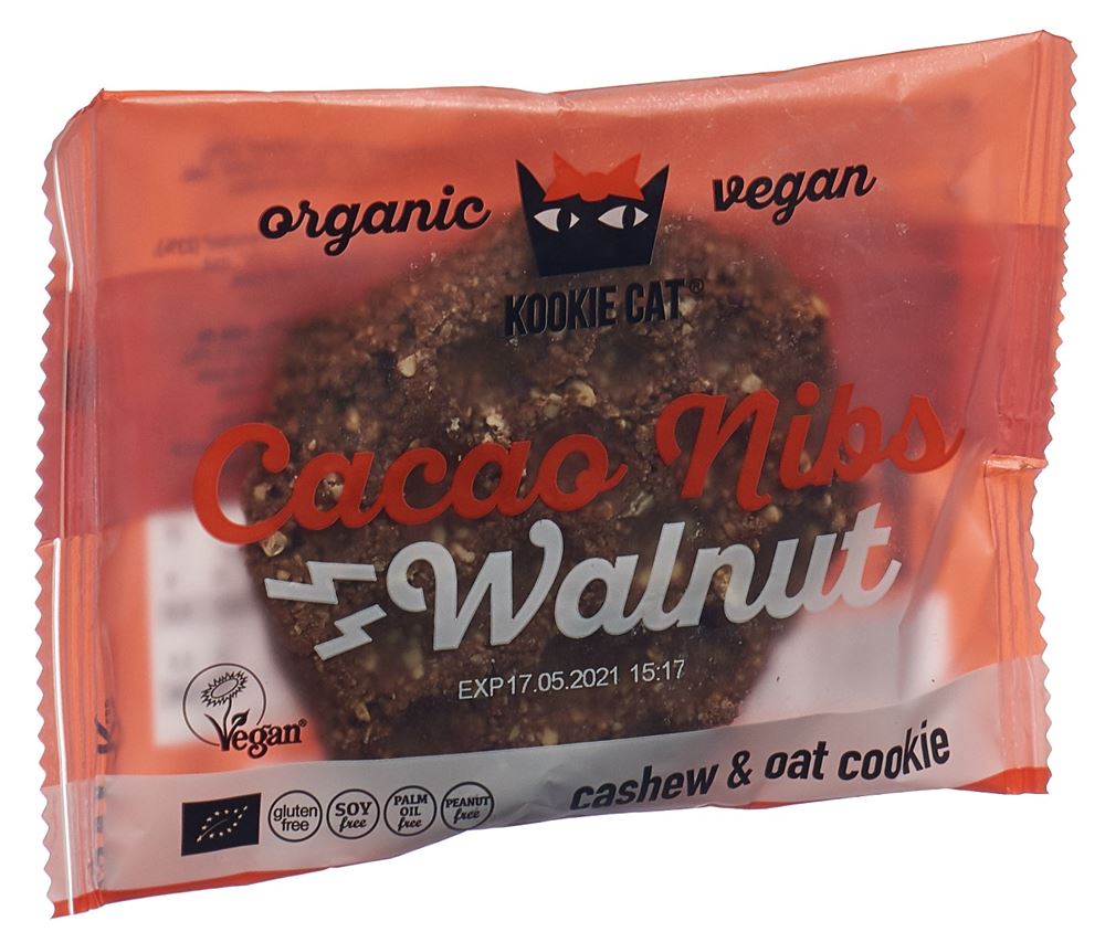 KOOKIE CAT Double chocolate Walnuts Cook 50g
