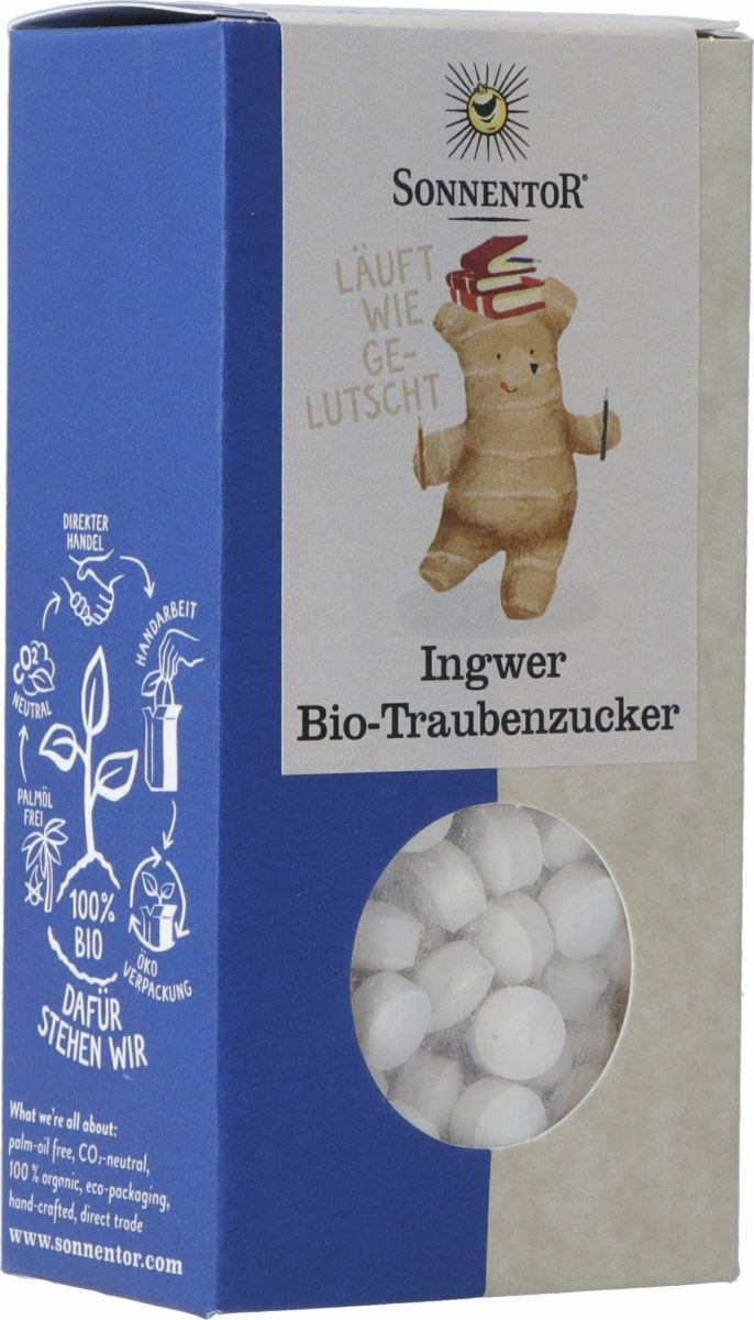Sonnentor Ingwer Traubenzucker 100g Sonnentor Ingwer Traubenzucker 100g