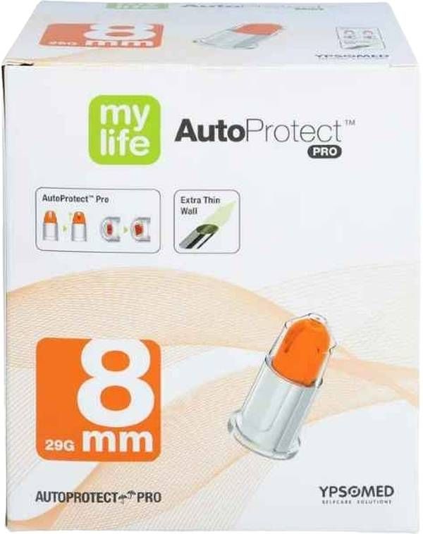 mylife AutoProtect PRO Pen-Nadel 29Gx8mm 100 Stück mylife AutoProtect PRO Pen-Nadel 29Gx8mm 100 Stück