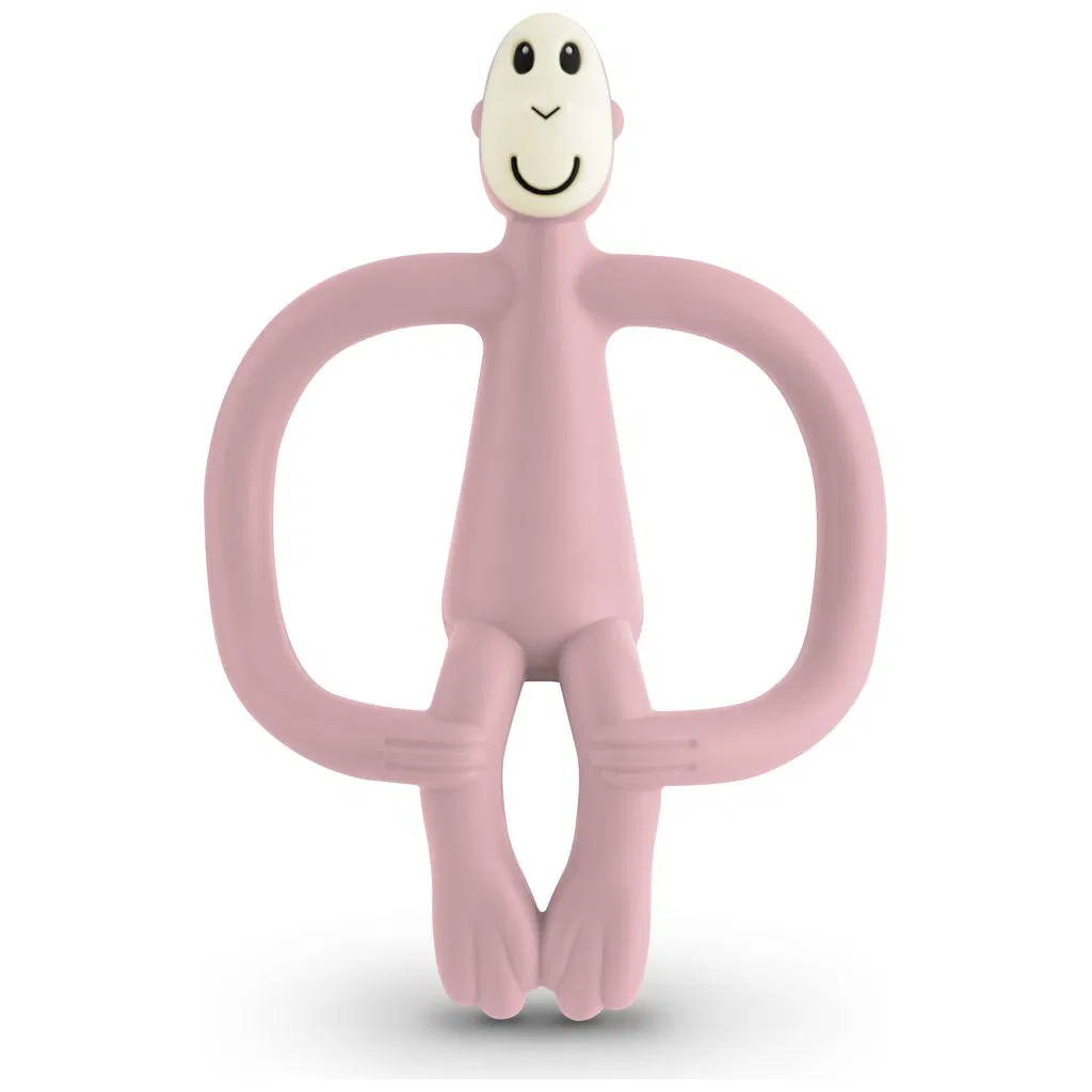 MATCHSTICK MONKEY Teething Toy dusty pink