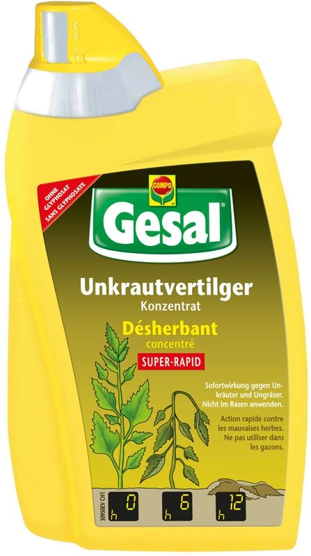 GESAL Unkrautvertilger Konz Super-Rapid 500ml GESAL Unkrautvertilger Konz Super-Rapid 500ml