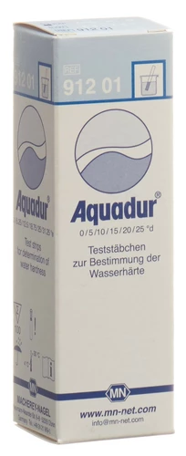 AQUADUR Wasserhärte Teststäbchen 0°d-25°d 100 Stück
