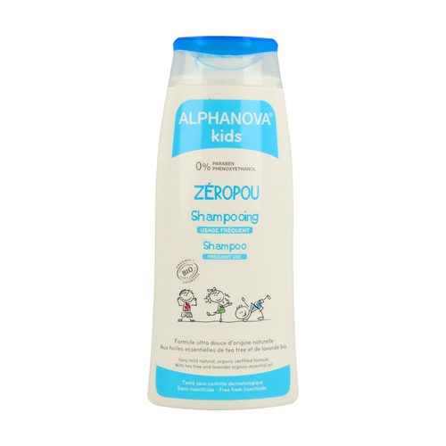 ALPHANOVA® kids ZEROPOU shampooing préventif 200ml ALPHANOVA® kids ZEROPOU shampooing préventif 200ml